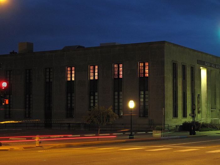 Kenneth A. Huff; 2009.2; Projection installation; Salina, Kansas; June 2010.